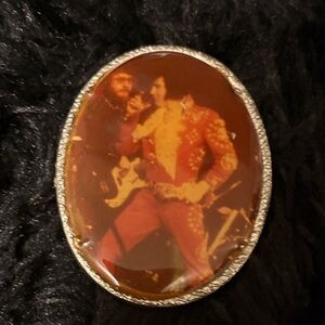 Vintage Elvis Presley belt buckle